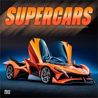 Supercars 2027 12 X 24 Inch (Hanging) Monthly Square Wall Calendar Plastic-Free B0GH91RQ4H Book Cover