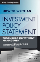 How to Write an Investment Policy Statement (Wiley Trading) 1118679539 Book Cover