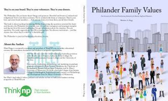 Philanders Family Values: Fun Scenarios for Practical Fundraising Education for Boards, Staff and Volunteers 098925710X Book Cover