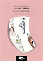 Vintage Fashion: Label & Sticker Book (Multilingual Edition) (English, French, German and Spanish Edition) 9460094295 Book Cover