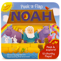 Noah Peek a Flap Board Book 1680523708 Book Cover