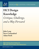 Hci Design Knowledge: Critique, Challenge, and a Way Forward 3031791975 Book Cover