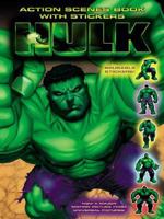 The Hulk: Action Scenes Book with Stickers (The Hulk) 0060519010 Book Cover
