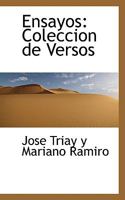 Ensayos: Colección de versos 1103092537 Book Cover