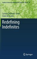 Redefining Indefinites 9400730012 Book Cover