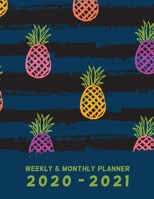 Weekly & Monthly Planner 2020 - 2021: Big Custom Planners For Keeping Busy After Retirement (Agenda & Appointment Calendar); Two Year Organizer Book (2020-2021) Customized with Dot Grid Journal; Color 1673575935 Book Cover