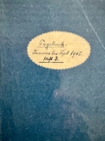 Otto Wilhelm Pfleghard (1869 - 1958): Tagebücher Eines Bedeutenden Architekten - Heft 3 : Heft 3 Von 17 Handgeschriebenen Tagebüchern Als Faksimile 1326612344 Book Cover