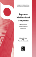 Japanese Multinational Companies: Management and Investment Strategies 0080436293 Book Cover