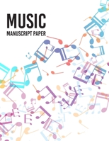 music notebook tabs: Music Writing Notebook, journal Blank Sheet Music Notebook Wide Staff Blank Manuscript Paper 9 Staves Per Page ... Staff Paper Notebook 8x11 102 Pages 1674243308 Book Cover