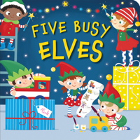 Five Busy Elves 1589255615 Book Cover
