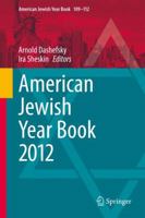 American Jewish Year Book 2012 9400796641 Book Cover