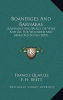 Boanerges and Barnabas 1436790697 Book Cover