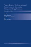 Proceedings of the International Conference on Stochastic Analysis and Applications: Hammamet, 2001 1402024673 Book Cover