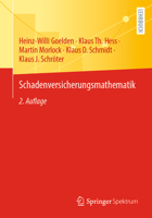 Schadenversicherungsmathematik 3662488590 Book Cover