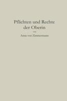 Pflichten Und Rechte Der Oberin 3662231999 Book Cover