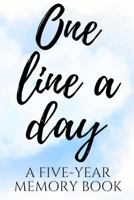 One Line a Day: A Five-Year Memory Book 1726765644 Book Cover