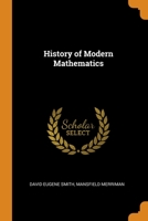 History of Modern Mathematics 1016317883 Book Cover