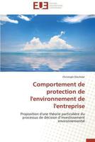 Comportement de Protection de L'Environnement de L'Entreprise 3838181832 Book Cover