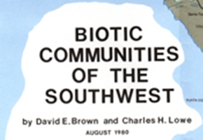 Biotic Communities Of Southwest 087480468X Book Cover