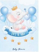Baby Elephant Guest Book 1257830244 Book Cover