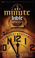 One Minute Bible for Students: 366 Devotions Connecting You With God Every Day From the Holman CSB 0805445404 Book Cover