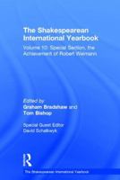 The Shakespearean International Yearbook: Volume 10: Special Section, the Achievement of Robert Weimann 1409408582 Book Cover