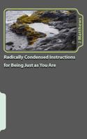 Radically Condensed Instructions for Being Just as You Are 1456312030 Book Cover