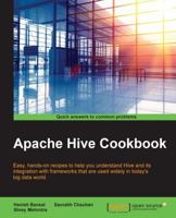 Apache Hive Cookbook 1782161082 Book Cover