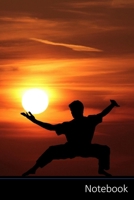 Notebook: Fu, Kung, Kungfu, Ma�tre Carnet / Journal / Livre d'�criture / Calepin / Agenda / Notes - 6 x 9 pouces (15,24 x 22,86 cm), 150 pages, surface brillante. 1708199756 Book Cover