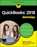 QuickBooks 2018 for Dummies 1119397383 Book Cover