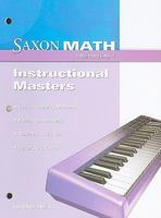 Saxon Math Intermediate 4: Instructional Masters 1600324517 Book Cover