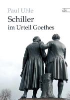 Schiller Im Urteil Goethes 3368259148 Book Cover