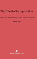 The Ritual of Interpretation 0674771257 Book Cover