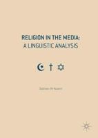 Religion in the Media: A Linguistic Analysis 113729972X Book Cover