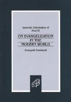 Evangelii Nuntiandi: On Evangelization in the Modern World 1593252676 Book Cover