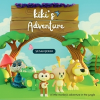 Kiki's Adventure: A Fun Jungle Story About Friendship, Courage, and Helping Others | Age 4-9 with vibrant 3D Animated Illustrations B0GJQLT1FJ Book Cover