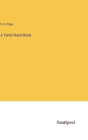 A Tamil Hand-Book 3382313324 Book Cover
