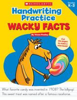 Handwriting Practice: Wacky Facts 1338030612 Book Cover
