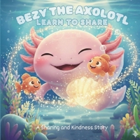 Children's Short Stories: Bezy the Axolotl Learns to Share: A Sweet Pond Story About Kindness and Caring (“Bezy the Axolotl Adventures”) B0GH8KWTMK Book Cover
