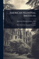 American National Institute 102447626X Book Cover
