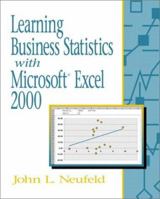 Learning Business Statistics with Microsoft Excel 2000 0130308781 Book Cover