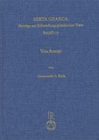 Vita Aesopi: Uberlieferung, Sprache Und Edition Einer Fruhbyzantinischen Fassung Des Asopromans 3895002224 Book Cover