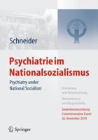 Psychiatrie im Nationalsozialismus: Psychiatry under National Socialism 3642204686 Book Cover