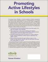 Promoting Active Lifestyles in Schools with Web Resource 1492533815 Book Cover