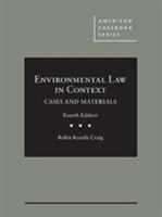 Environmental Law in Context, Cases and Materials 1642429015 Book Cover