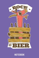 Bock Auf Bier Notebook: A5 Kariert Bierbrau Buch, Notizbuch für Biebrauer, Hobbybrauer, Bier Brauen 120 Seiten 6x9 | Organizer Schreibheft Planer zum Ausfüllen 1651002967 Book Cover