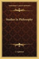 Studies In Philosophy 1428613471 Book Cover