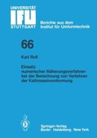 Einsatz Numerischer Naherungsverfahren Bei Der Berechnung Von Verfahren Der Kaltmassivumformung 3540119108 Book Cover