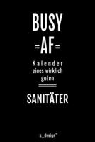 Kalender 2020 f�r Sanit�ter: Wochenplaner / Tagebuch / Journal f�r das ganze Jahr: Platz f�r Notizen, Planung / Planungen / Planer, Erinnerungen und Spr�che 1708109110 Book Cover