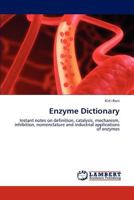 Enzyme Dictionary 3848426226 Book Cover